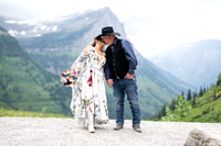 Christine & Donald's Glacier National Park Wedding